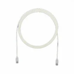 Panduit UTP28SP18 Cat 6, Small Diameter 28 AWG UTP Patch Cords, 18 FT, WHITE