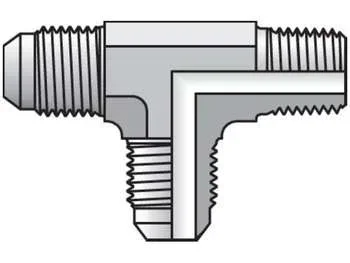 Parker 4RTX-B Triple-Lok 37 Tee RTX