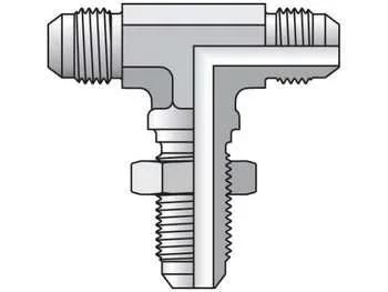 Parker 8WJTX-S Triple-Lok 37 Degree Tee WJTX