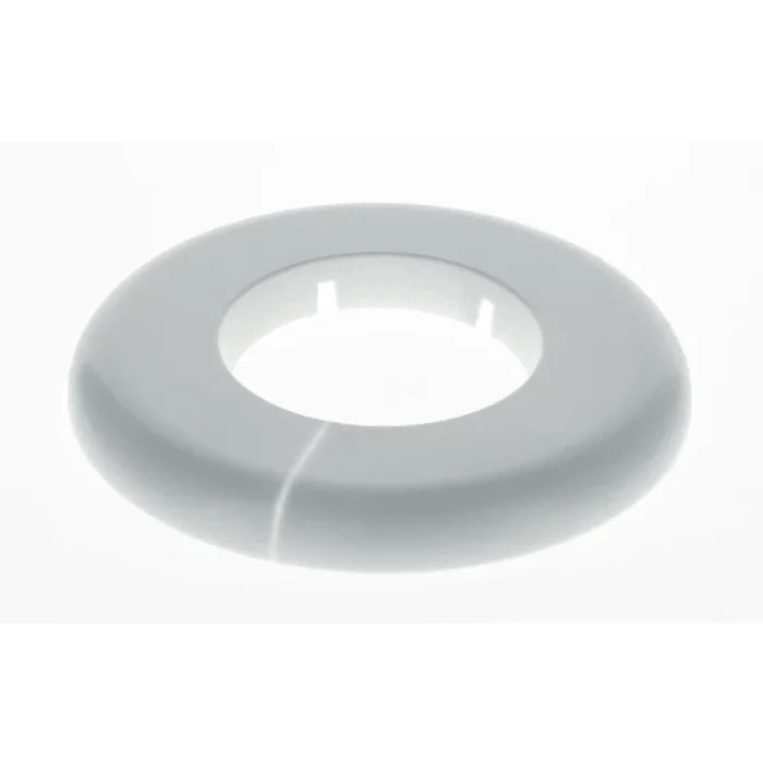 Pasco 2860-W 1-1/2 IPS White Floor & Ceiling Plate