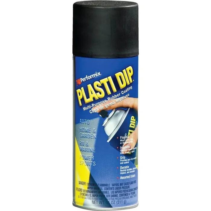 Performix 11203-6 Plasti Dip Black 11 Oz Aerosol Rubber Coating
