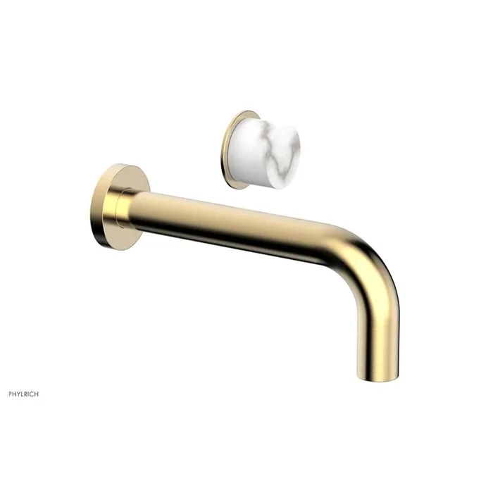 Phylrich 13 1/2” Single Handle Lav Set Marble Handle