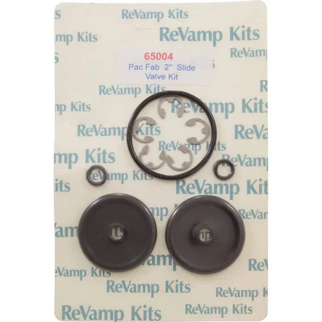 Pooltek 65004 Valve Rebuild Kit 4 Pac Fab Slide Valve