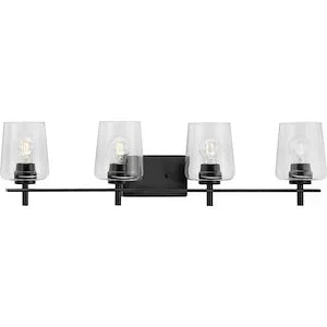 Progress Lighting P300363-31M Calais Collection Four-Light Bath Vanity Light