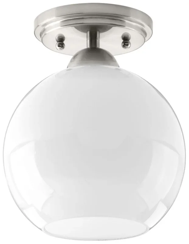 Progress Lighting P350075-009 Carisa 75W 1-Light Flush Mount Ceiling Fixture