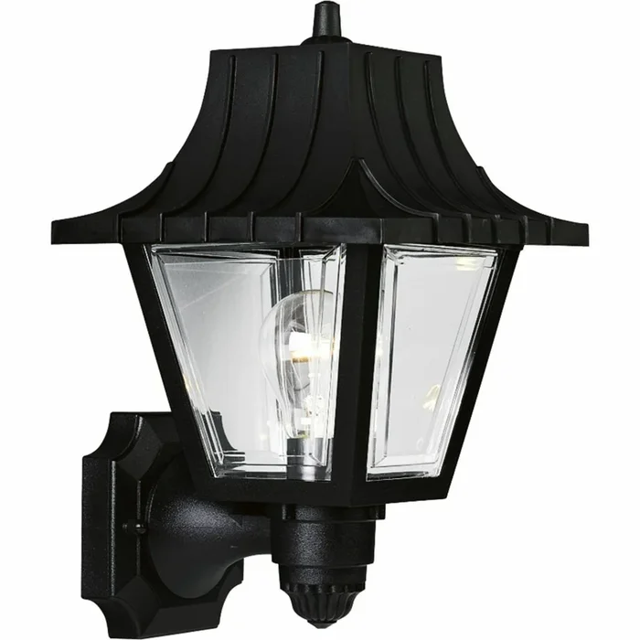 Progress Lighting P5814-31 Mansard 1-60W MED WALL LANTERN BK