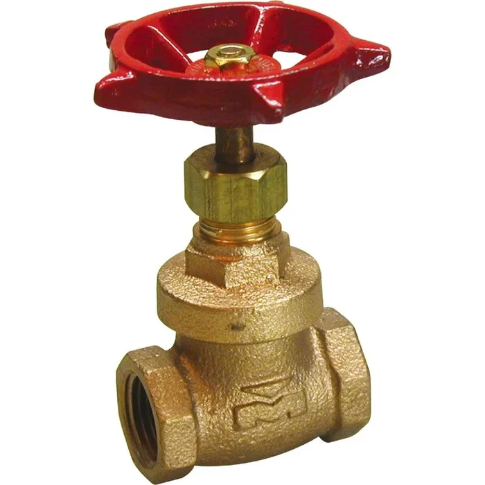 ProLine 100-203NL 1/2 In. FIPS x 1/2 In. FIPS Forged Brass Gate Valve