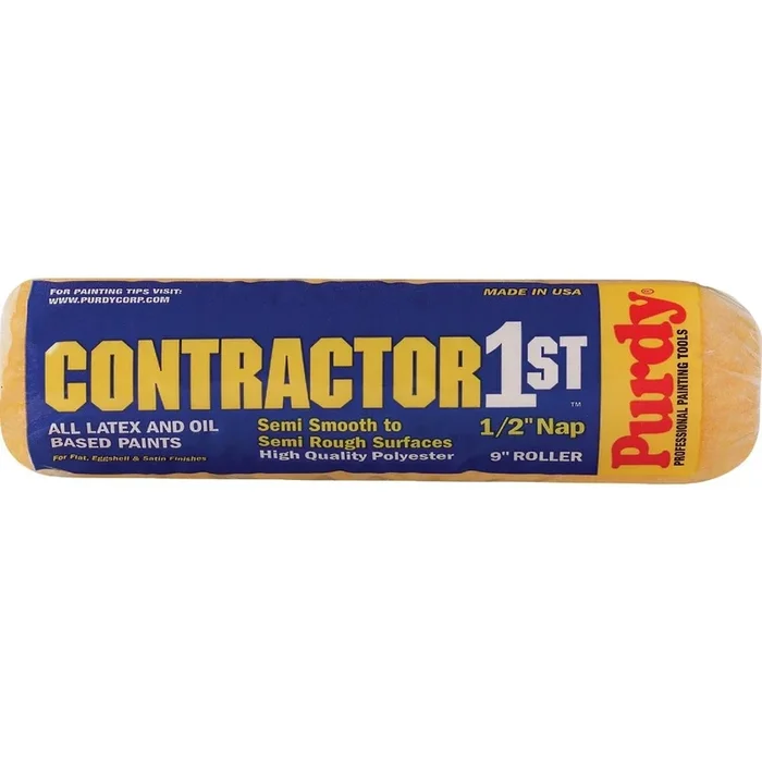 Purdy 144688093 Contractor 1st 9 In. x 1/2 In. Knit Fabric Roller Cover