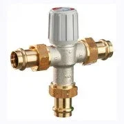 Resideo AM101-UP-1LF/U Mixing Valve 3/4 Inch Union ProPress Tailpiece