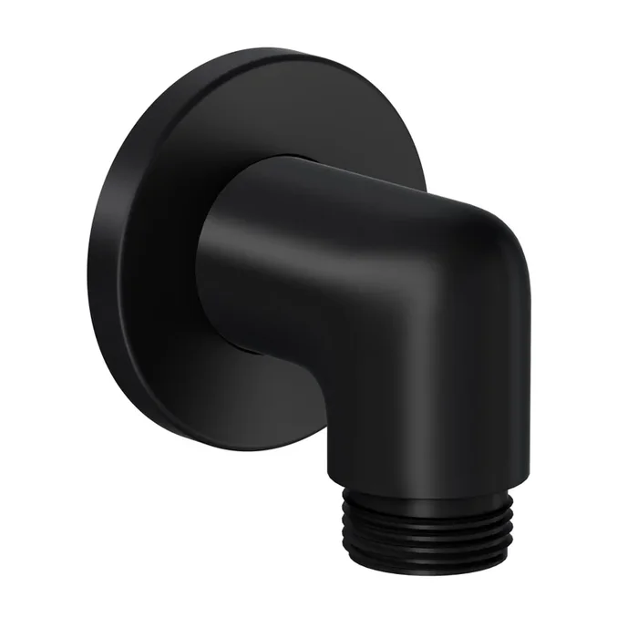 Rohl 0127WOMB Handshower Outlet in Matte Black