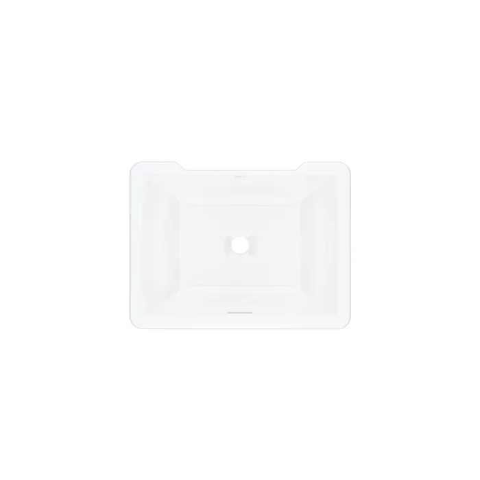 Rohl ERUB2015RTWH Eirene™ 20 x 15 Undermount Rectangular Lavatory Sink in White