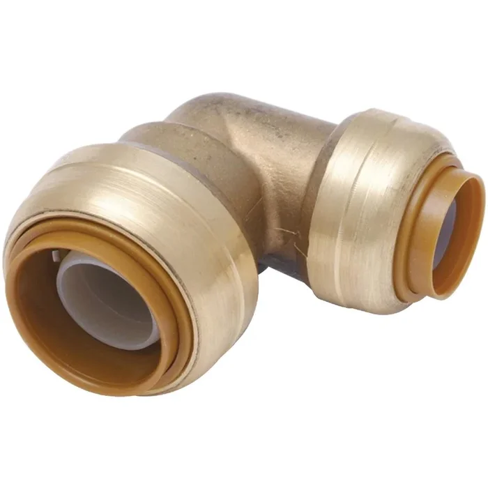 SharkBite U274LFA Push-to-Connect Reducing Brass Elbow (1/4 Bend)