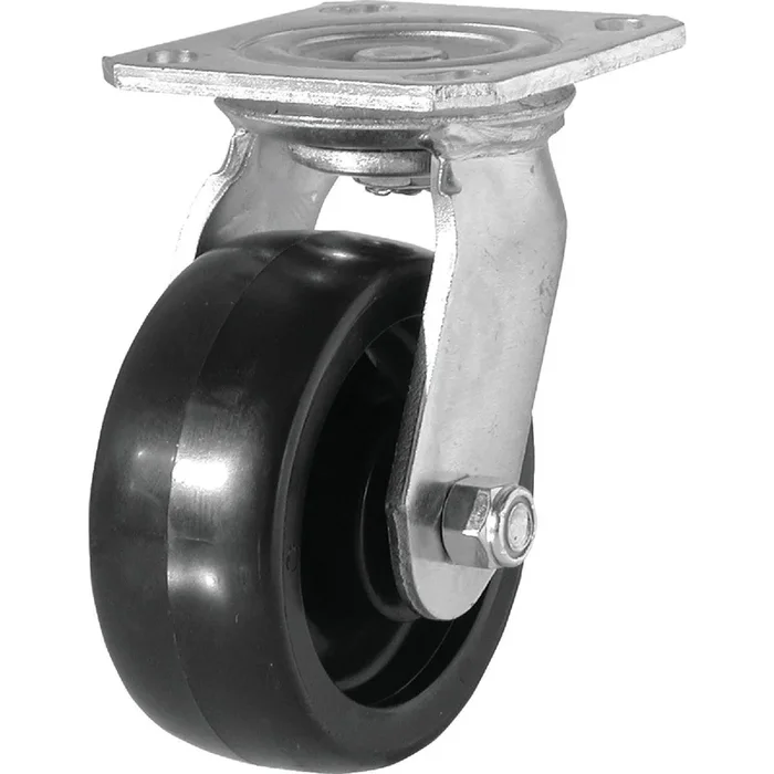 Shepherd Hardware 9388 Medium-Heavy-Duty Polypropylene Swivel Plate Caster