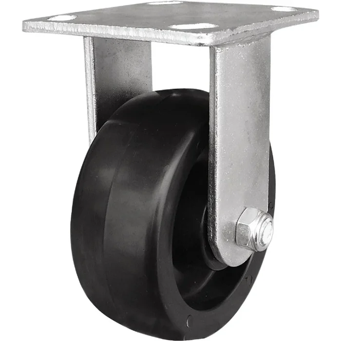 Shepherd Hardware 9389 Medium-Heavy-Duty Polypropylene Rigid Plate Caster
