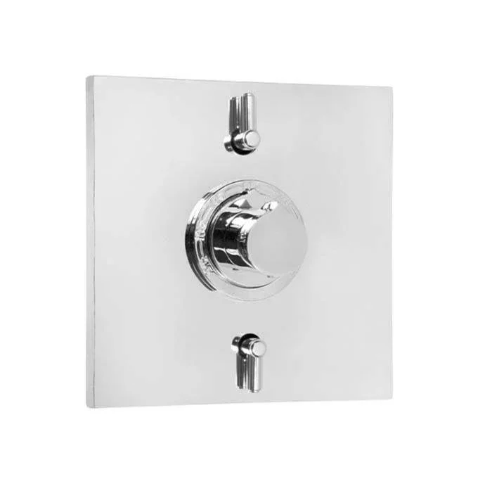 SIGMA 1/2” Thermostatic Set, Two Volume Controls, TRIM NUANCE COCO BRONZE .63