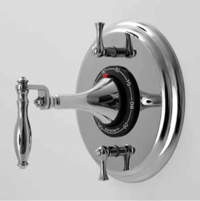 SIGMA 1/2” Thermostatic Set, Two Volume Controls, TRIM TORONTO CHROME .26