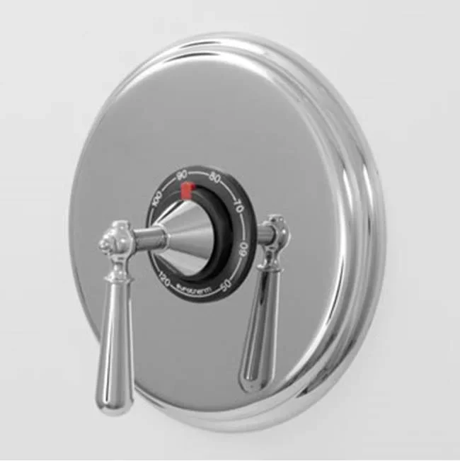 SIGMA 3/4” Thermostatic Set with 9” Plate TRIM LOIRE SIGMA GOLD PVD .44