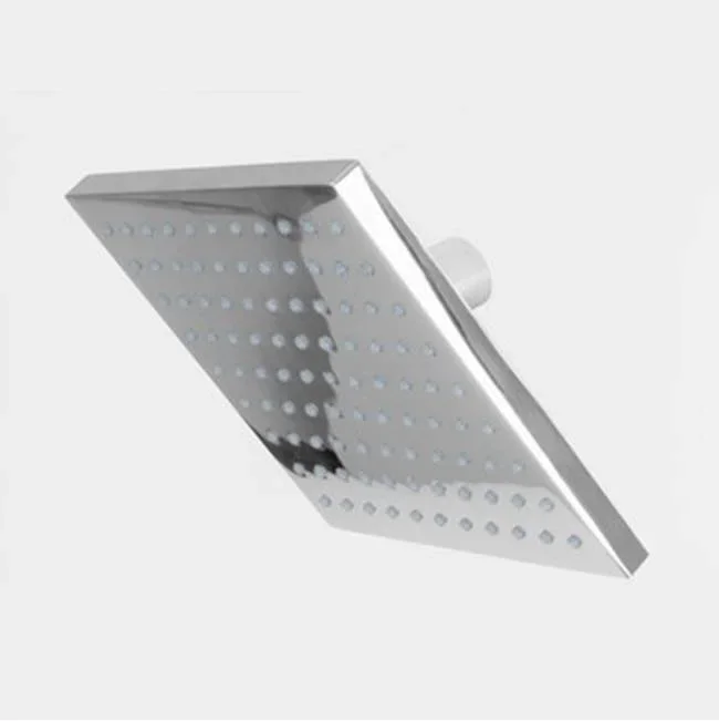SIGMA 6” x 7” Rectangular Showerhead with swivel SLATE PVD .46