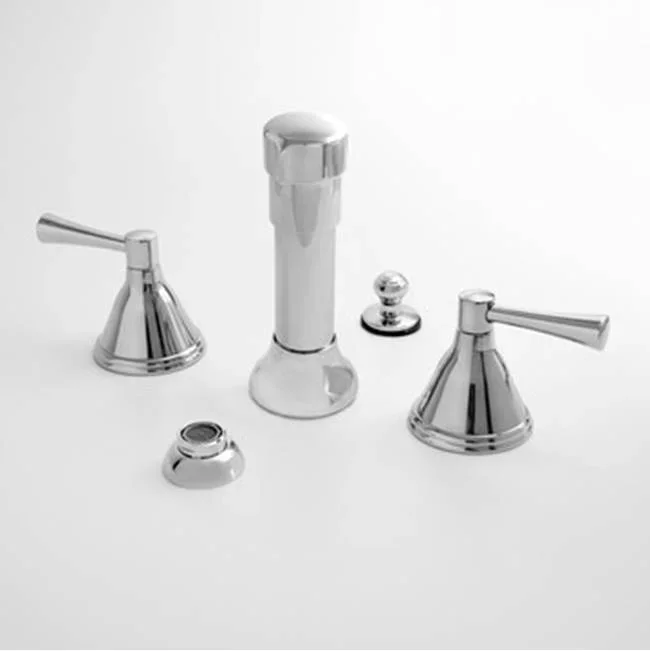 SIGMA Bidet Set Complete CHICAGO POLISHED NICKEL UNCOATED .49