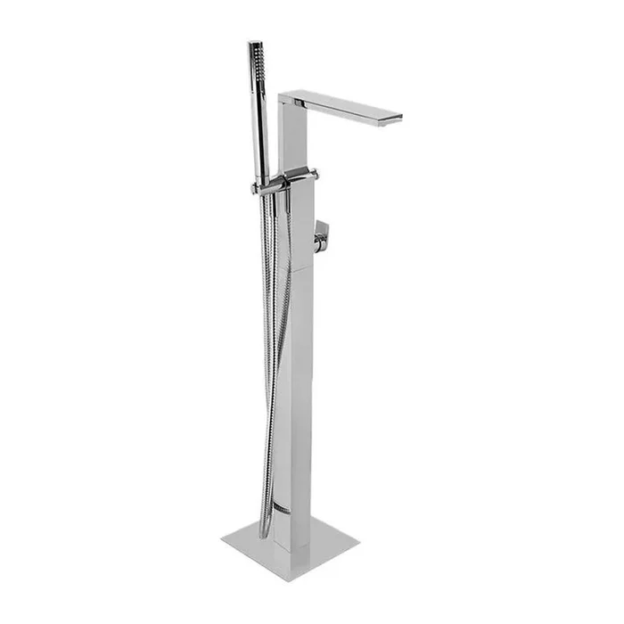 SIGMA Floormount Tub Filler w/Handshower TRIM BLACK OIL RUBBED BRONZE .05