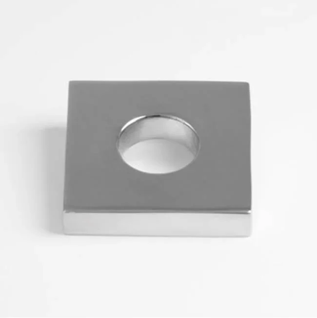 SIGMA Square Shower Flange, 1/2” NPT ANTIQUE BRASS .82