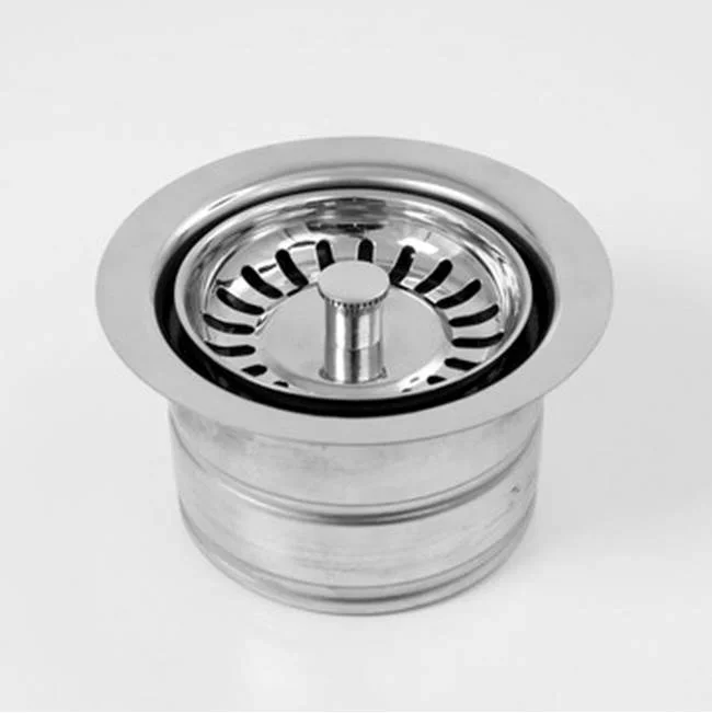 SIGMA Waste disposer trim with disposer stopper/strainer unit with large collar SIGMA GOLD PVD .44