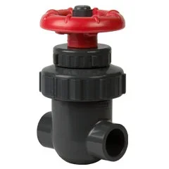 Spears 2011-005 1/2 PVC Gate Valve THD Buna