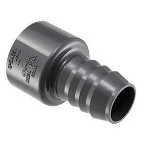 Spears 474-010G 1 PVC Adapter Insert x Socket SCH40 Gray