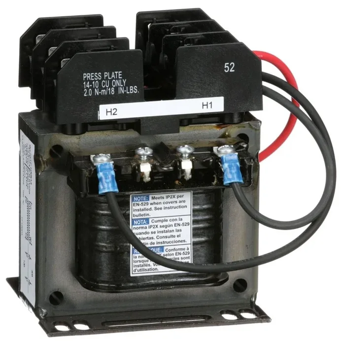 Square D 9070TF100D3 Transformer Control 100Va 208V-120V