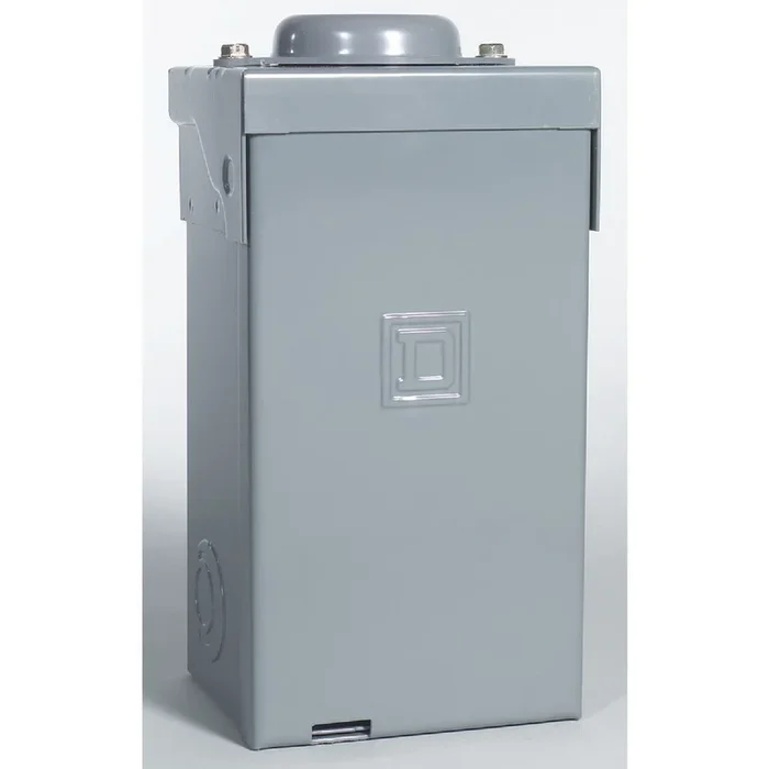 Square D QO2L40RBCP QO 40A 2-Space 2-Circuit Raintight Main Lug Load Center