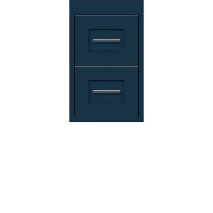 Strasser Woodenworks 12 X 21 X 19.75 Sodo Inset Wall Mount Drw Bank Shaker Lapis Night