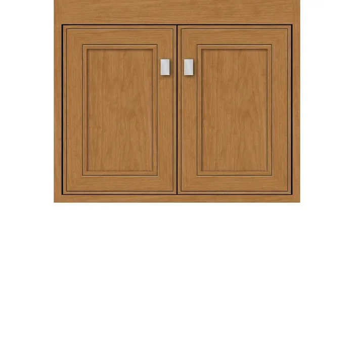 Strasser Woodenworks 24 X 21 X 19.75 Sodo Inset Wall Mount Vanity Deco Miter Nat Cherry Std