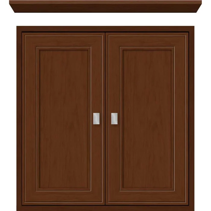 Strasser Woodenworks 24 X 8 X 25 Inset Cubby Deco Miter Pecan Cherry