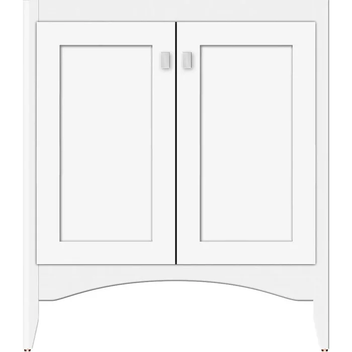 Strasser Woodenworks 30 X 21 X 34.5 Wallingford View Vanity Shaker Sat White Std