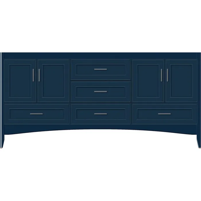 Strasser Woodenworks 72 X 21 X 34.5 Ravenna Vanity Deco Miter Lapis Night Db