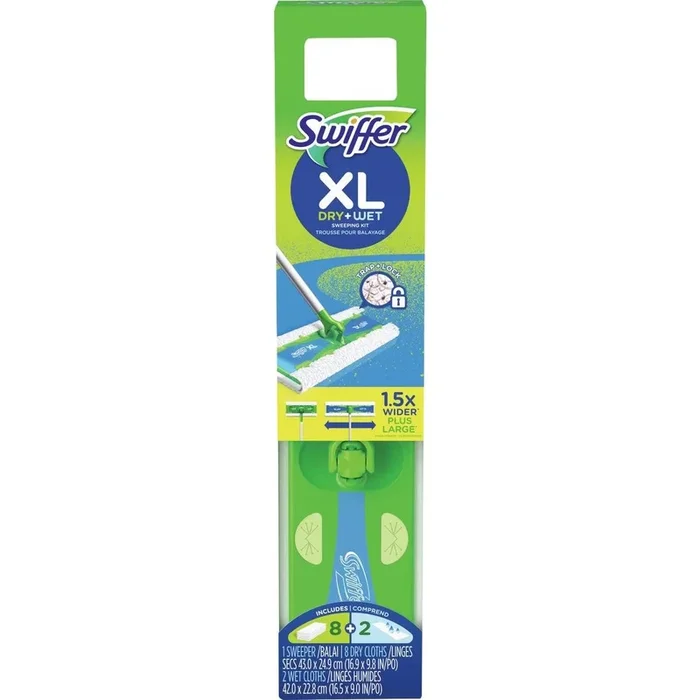 Swiffer 3700092816 Sweeper XL Dry & Wet Mop Starter Kit