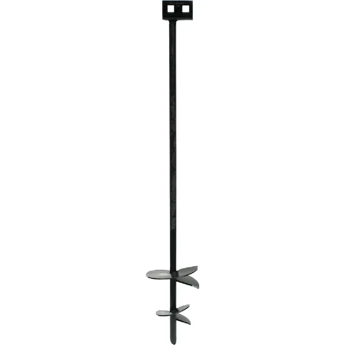 Tie Down 59250L 4 In./6 In. x 36 In. Black Iron Double Head Earth Anchor