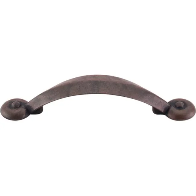 Top Knobs Angle Pull 3 Inch (c-c) Patina Rouge