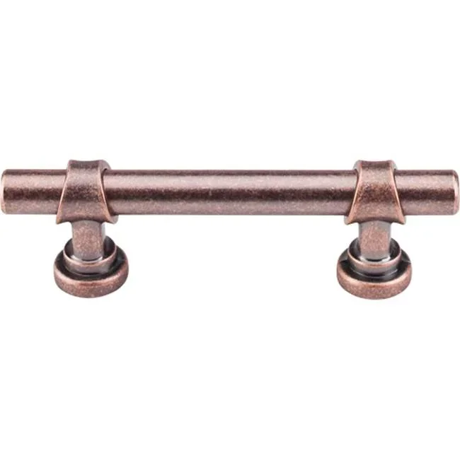 Top Knobs Bit Pull 3 Inch (c-c) Antique Copper