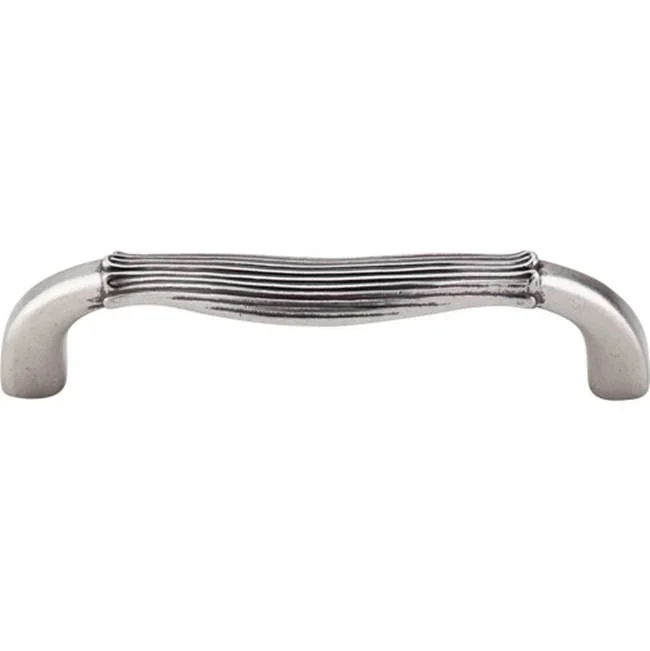 Top Knobs Bow Pull 3 3/4 Inch (c-c) Pewter Antique