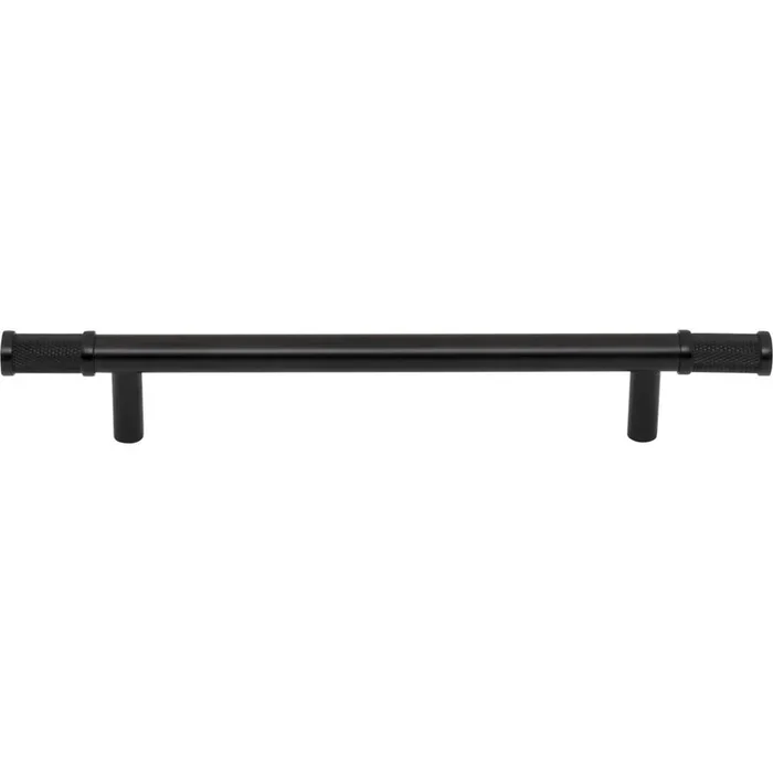 Top Knobs Burnham Pull 6 5/16 Inch (c-c) Flat Black