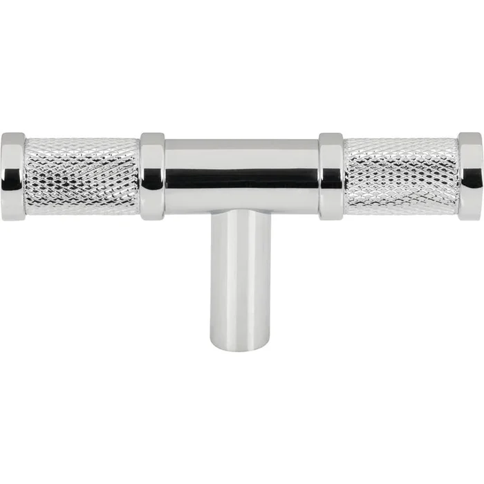 Top Knobs Burnham T-Knob 3 Inch Polished Chrome