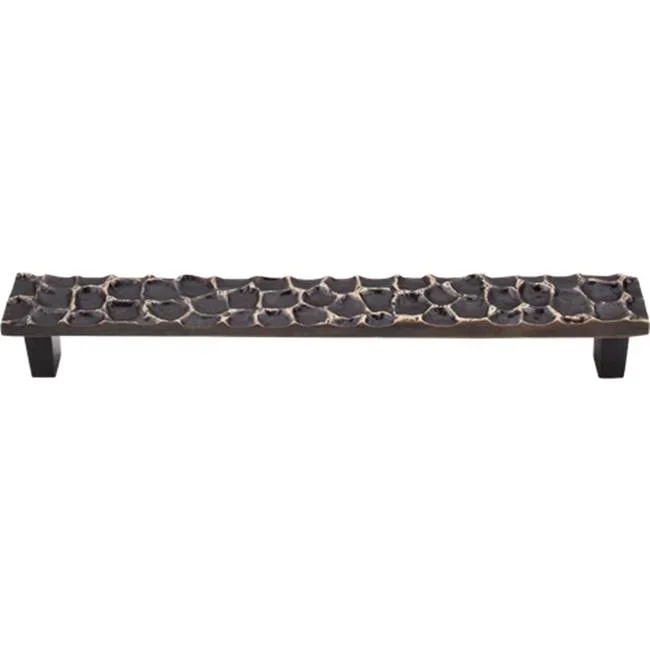 Top Knobs Cobblestone Pull 7 9/16 Inch (c-c) Brass Antique