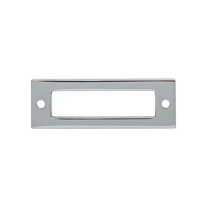 Top Knobs Hollin Backplate 3 Inch Polished Chrome