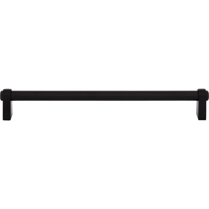 Top Knobs Lawrence Pull 8 13/16 Inch (c-c) Flat Black