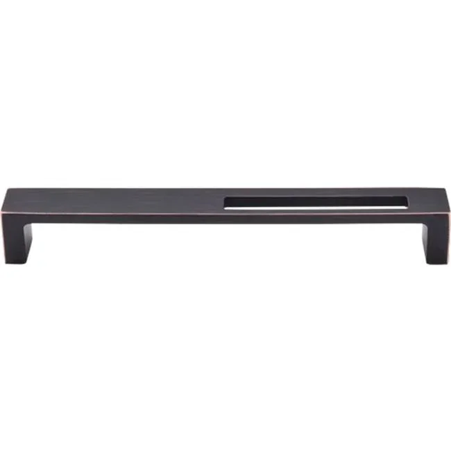 Top Knobs Modern Metro Slot Pull 7 Inch (c-c) Tuscan Bronze