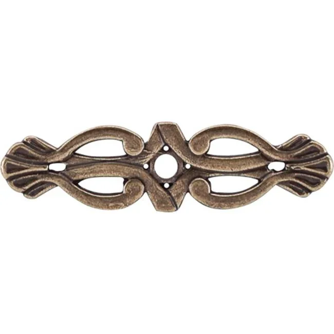 Top Knobs Newton Backplate 3 3/16 Inch German Bronze