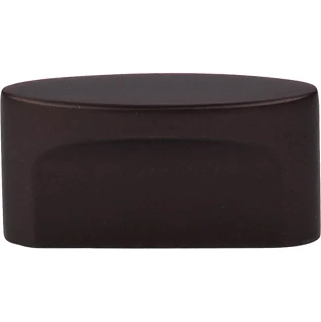 Top Knobs Oval Slot Knob 1 1/2 Inch (c-c) Oil Rubbed Bronze