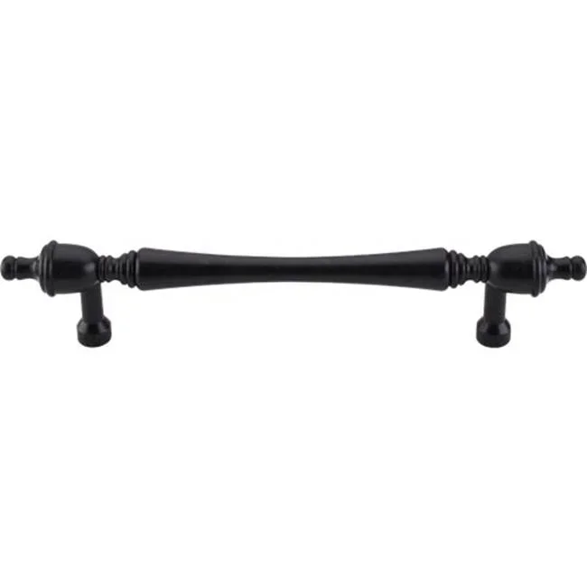Top Knobs Somerset Finial Pull 7 Inch (c-c) Patina Black