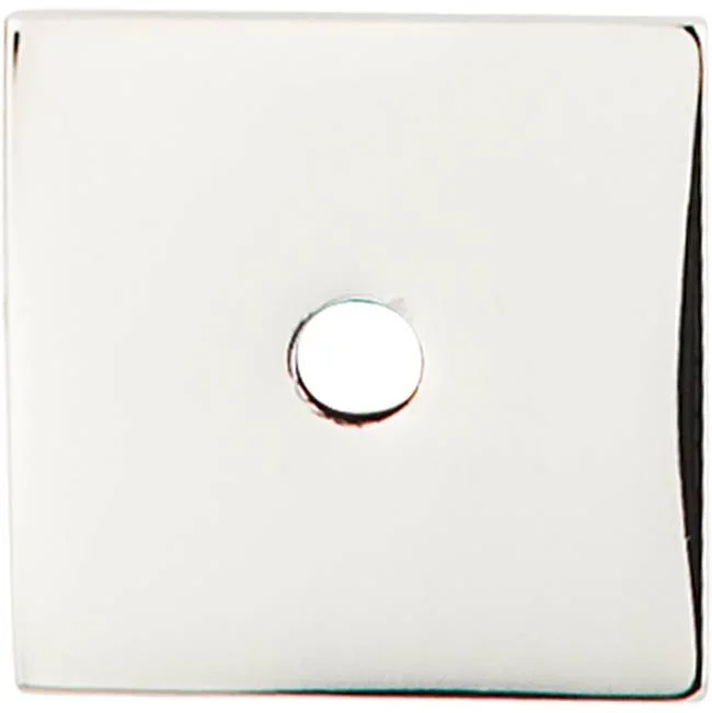 Top Knobs Square Backplate 1 Inch Polished Nickel
